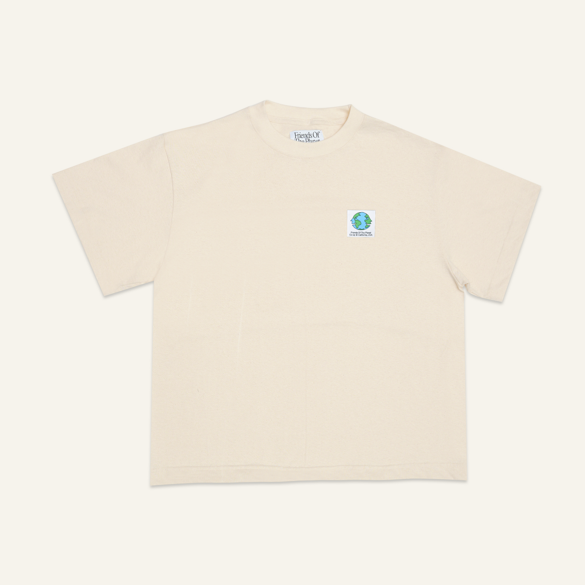 Simple Tee ~ Waste Cotton ~ Natural